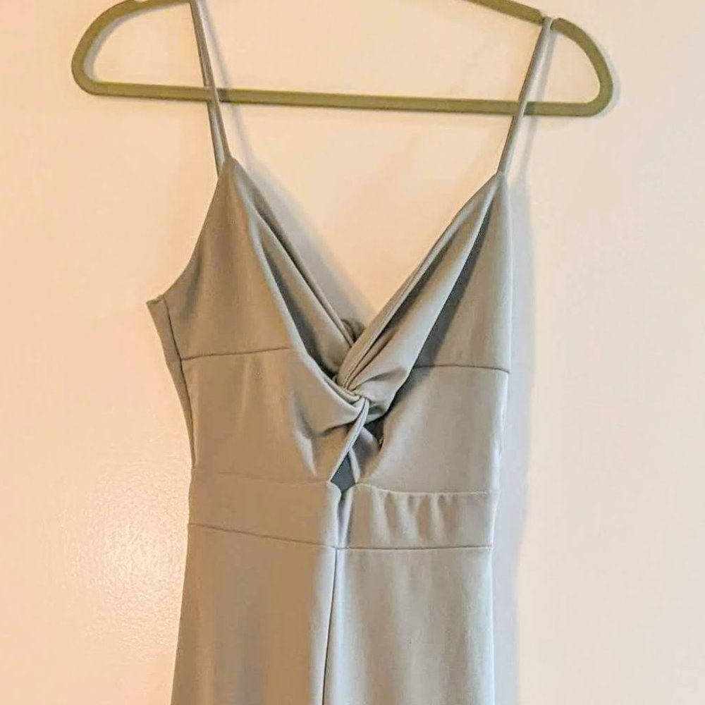 Soft Sage Green Jump Suite  size S